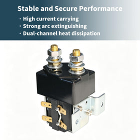 SWASEADA SW80 DC contactor plug-and-play design enables fast installation.