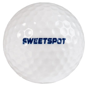 SweetSpot center-of-gravity-optimized design aids smoother ball flight.