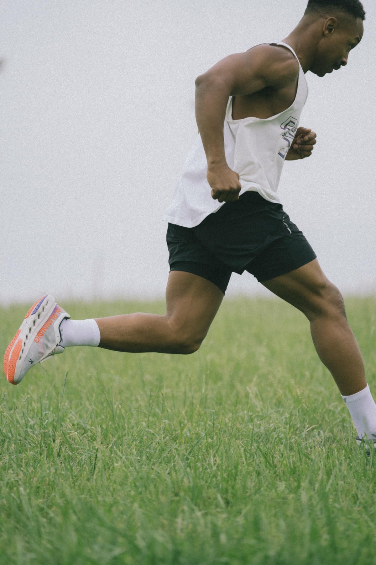 Swiftwick MAXUS mid-crew white socks with relaxed arch support during workouts