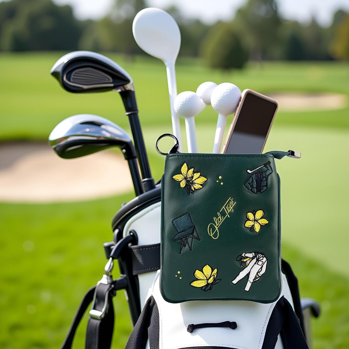 Swig Sip Golf Pouch Bag durable design for rough course conditions.