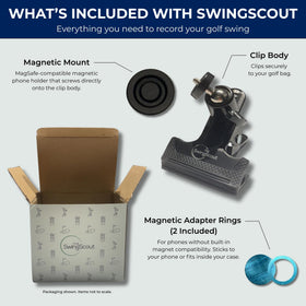 The SwingScout best-gift-for-golfer makes it easy to share training progress.