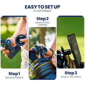 The SwingScout portrait-and-landscape-angles helps capture the perfect swing frame.