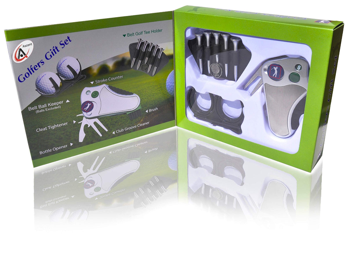 Swiss Ascent belt clip bottle opener handy during rounds.