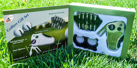 Swiss Ascent tee holder and ball holder keeping essentials accessible.