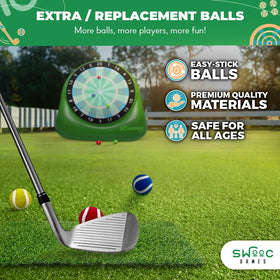 Colorful SWOOC balls in red yellow green blue for clear team play