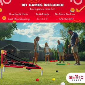 SWOOC Boardwalk Birdie chipping mat used for precise practice