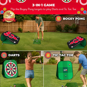 SWOOC Bogey Pong darts in action for outdoor play and precision