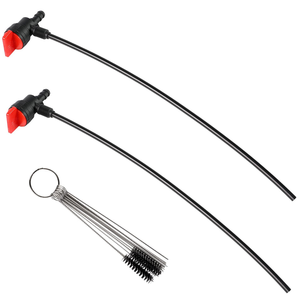 Sworwin fuel pickup tube front view, designed for reliable Club Car DS compatibility.