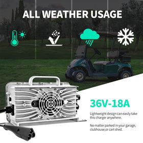 SWCTLCAG 36V triangle plug enables quick EZGO connections.
