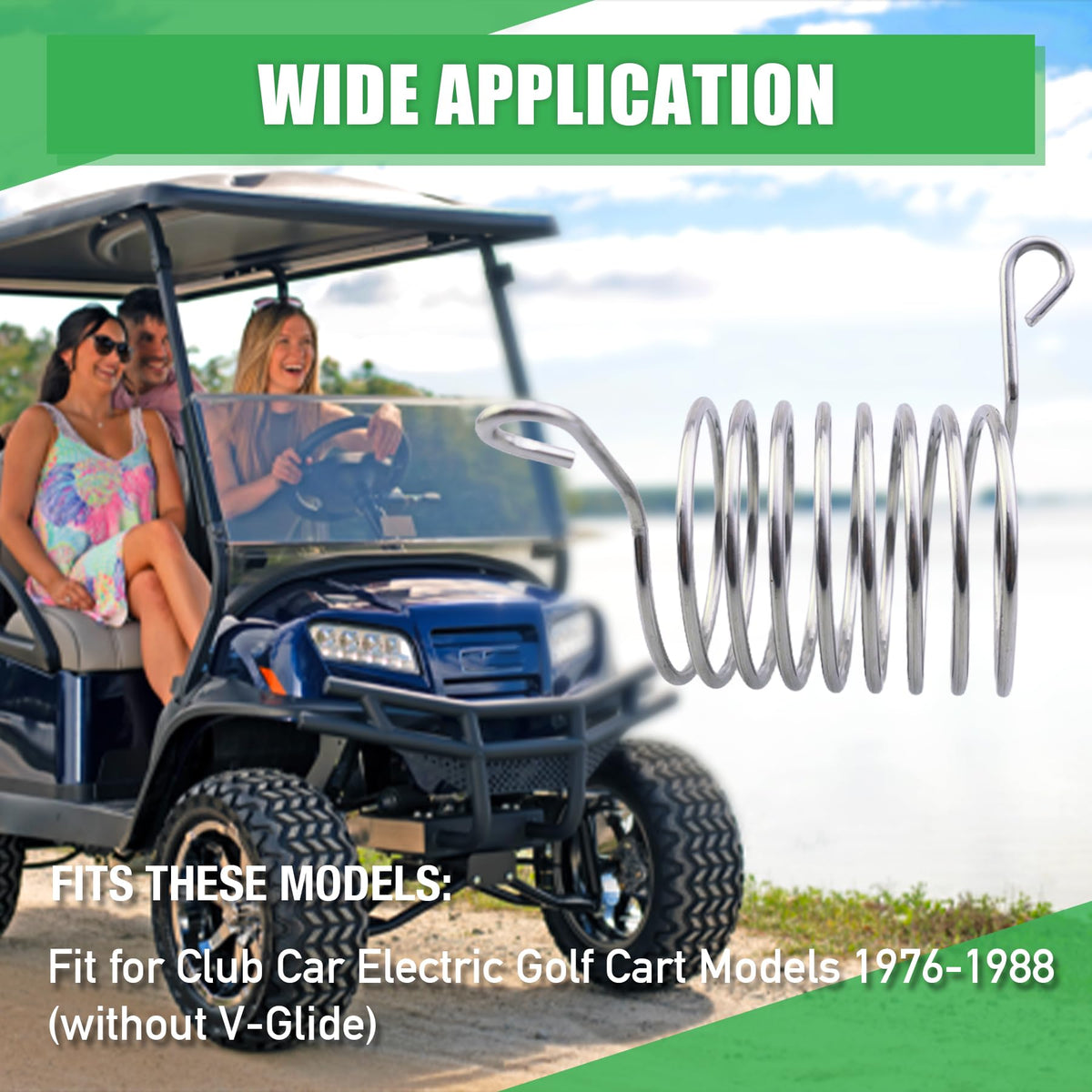 Sxqddz 1010215 compatible with Club Car models for smooth acceleration.