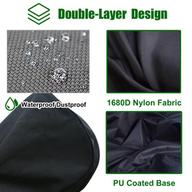 SYCFQX cover with four buckles locked securely for durable protection