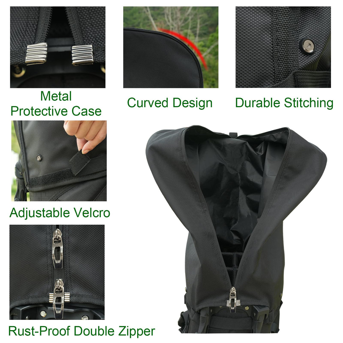 SYCFQX nylon fabric emphasizes abrasion resistance and rain defense