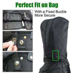 SYCFQX golf bag cover folded compact for easy storage after rounds