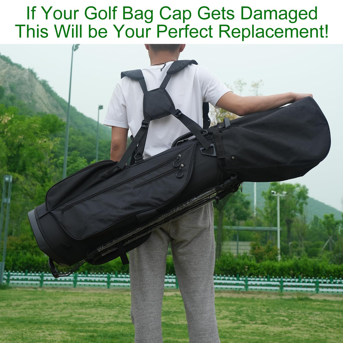 SYCFQX universal-fit design suits most tour bags and stands