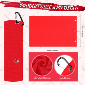 Syhood dual-bristle golf brush for thorough cleaning of clubs.