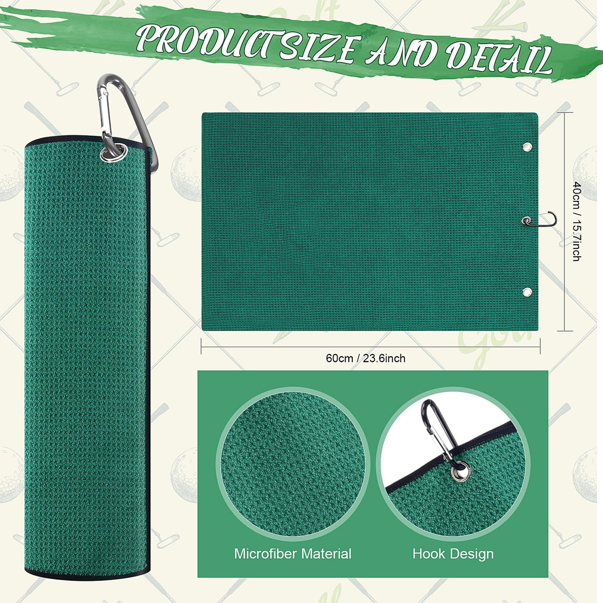 Syhood golf brush with dual bristles cleans dirt from clubs.