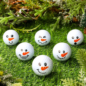 Syhood festive snowman ball ideal for giftable practice and on-course fun