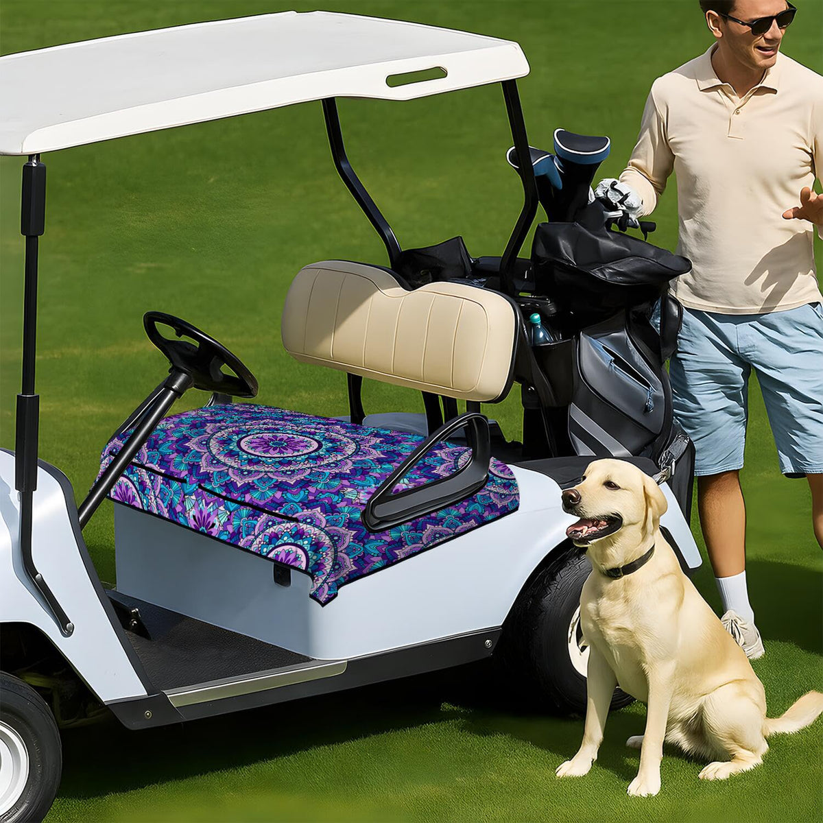 syienasdk fits 51x31-inch two-seat carts for broad compatibility