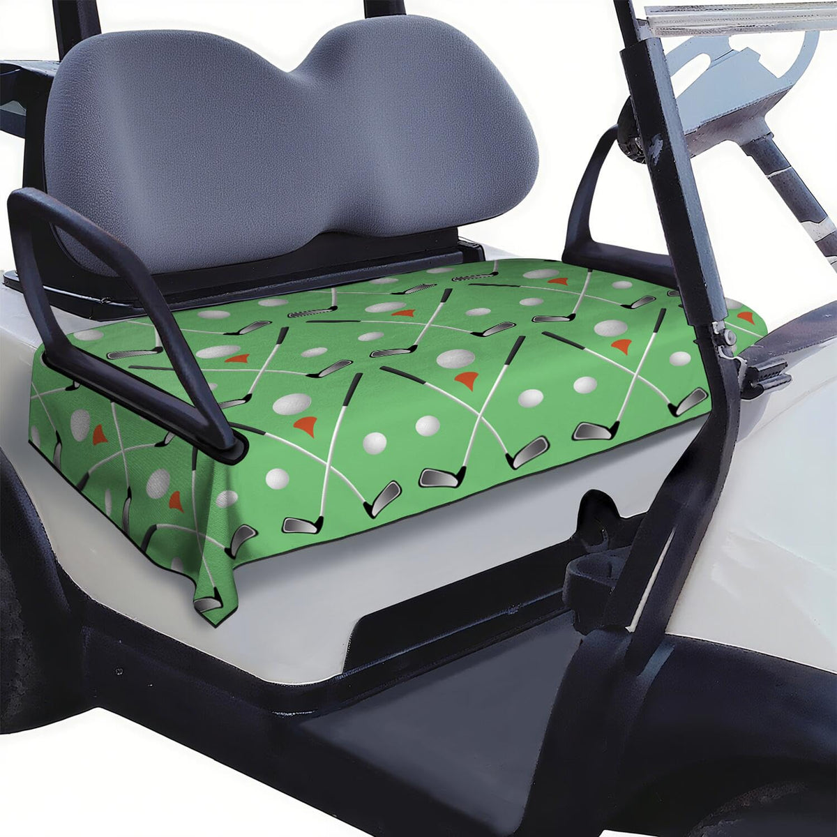 Syienasdk golf cart seat cover 51x31 fits most seats for protection and comfort.