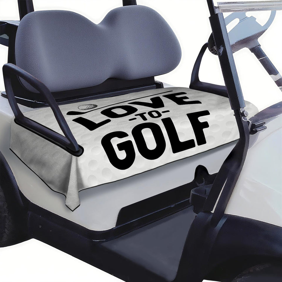 Syienasdk golf cart seat cover breathable material for comfort in any season.