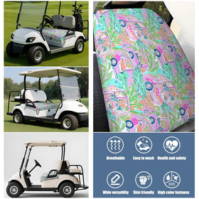 syienasdk golf cart seat cover protects seats from dust and dirt