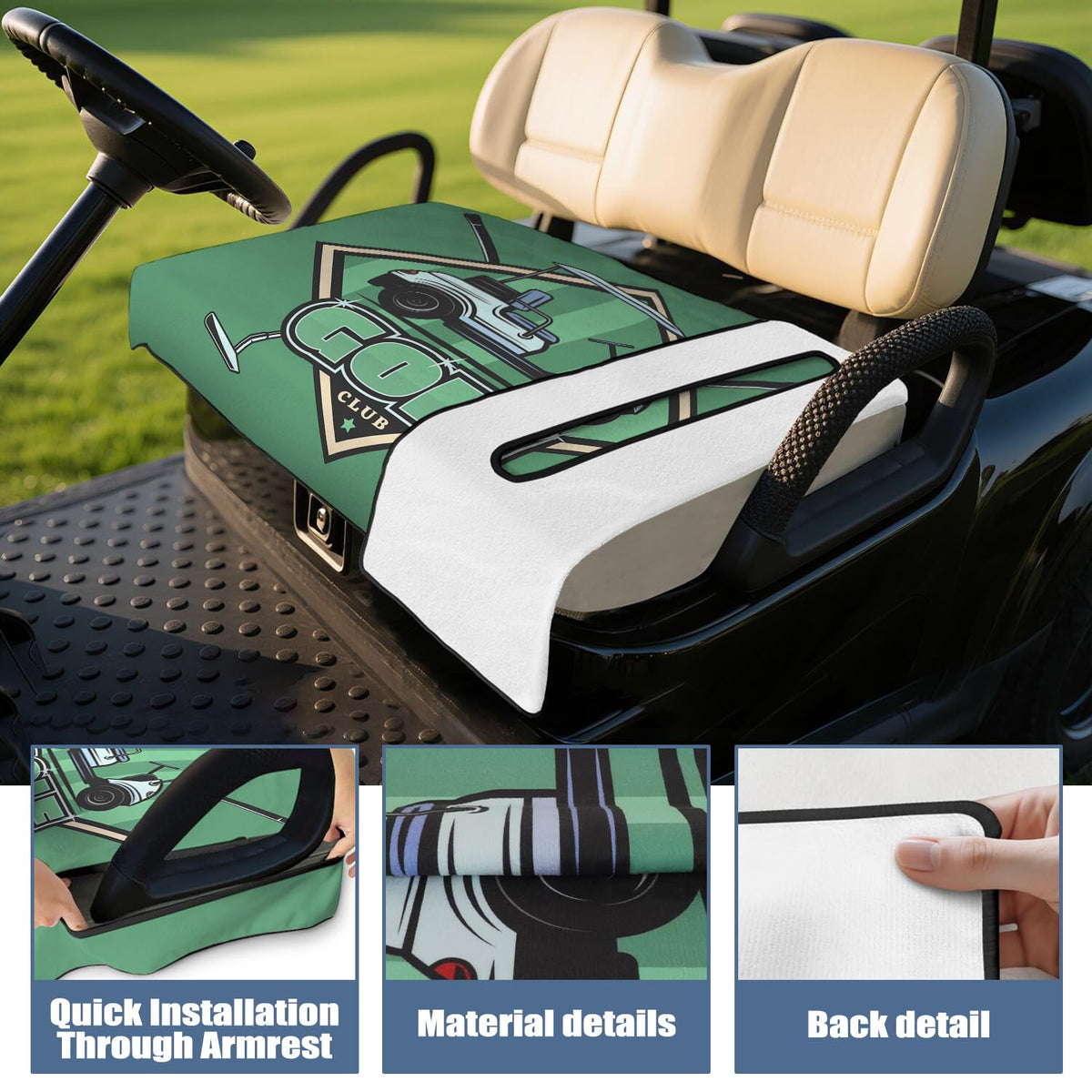 Syienasdk seat cover protects original seats from dust, dirt, and sweat