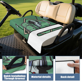 Syienasdk two-seat cart fit displays snug 51x31 dimensions