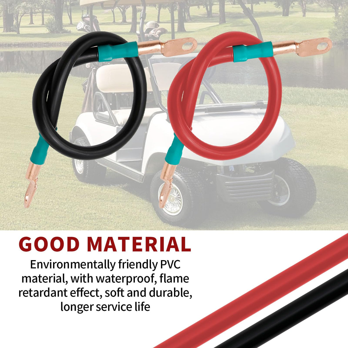 SYOWADA direct-fit installation simplifies replacing worn motor battery cables.