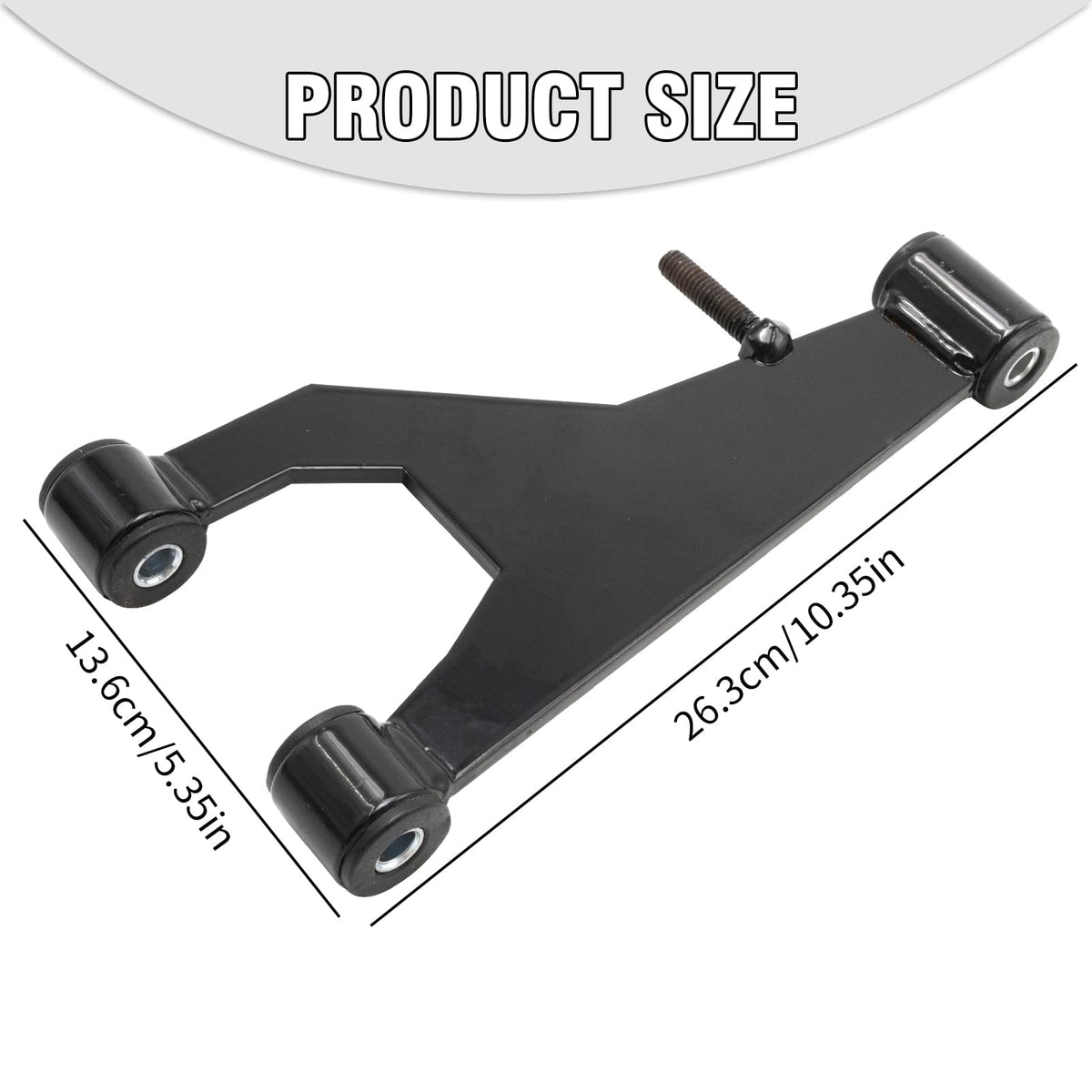 SYOWADA Delta A-Plate passenger-side view supports smoother handling.