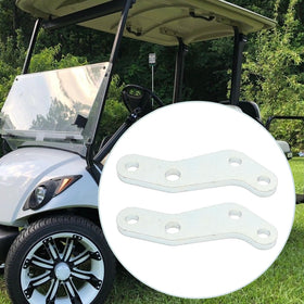 Durable alloy steering arm close-up highlights sturdy construction.