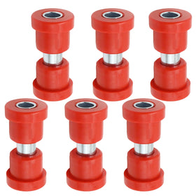 SYOWADA rear leaf spring bushing kit overview; enhances ride stability for EZGO TXT