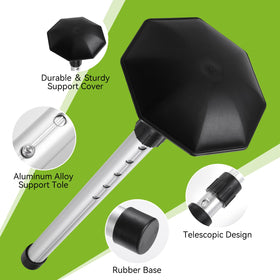 Sysdmno adjustable length up to 52 inches for oversize bags.