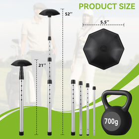 Sysdmno octagonal top distributes pressure to prevent bag deformation.
