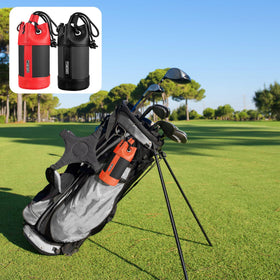 T-carbon multi-ball storage pouch suitable for pickleballs, tennis balls, lacrosse balls.