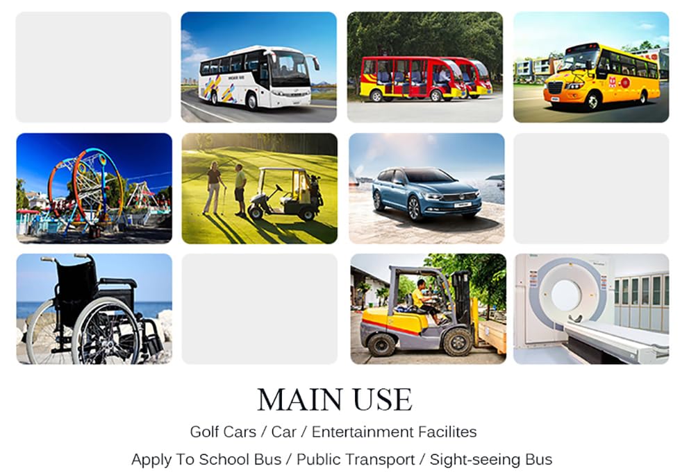 T.Chilyn compatible with 95% golf carts and go-karts.