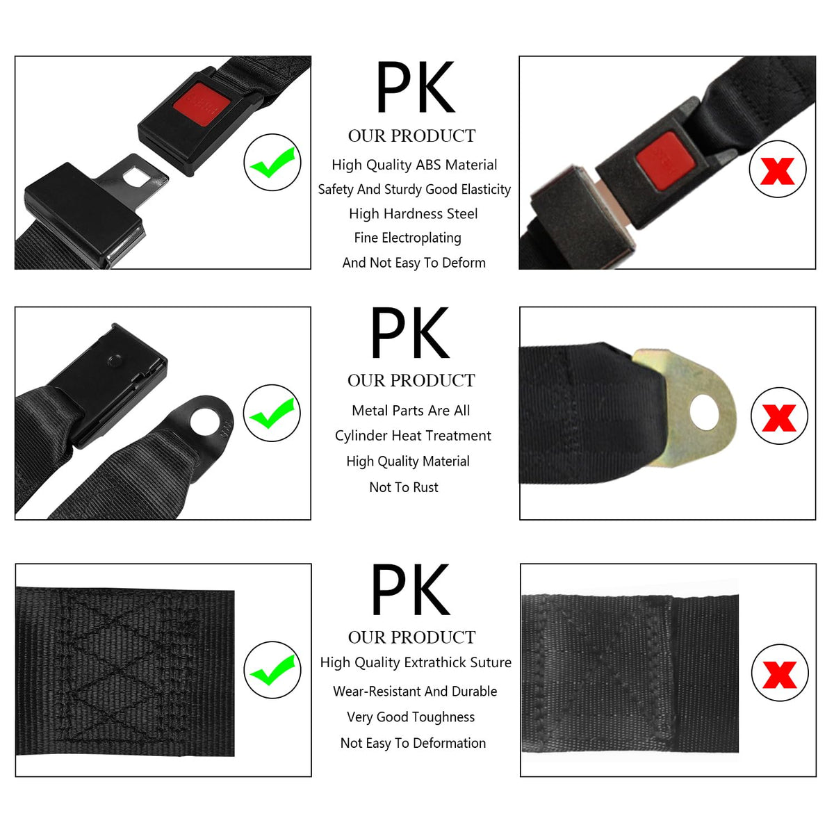 T.Chilyn included rust-proof screws simplify the setup.