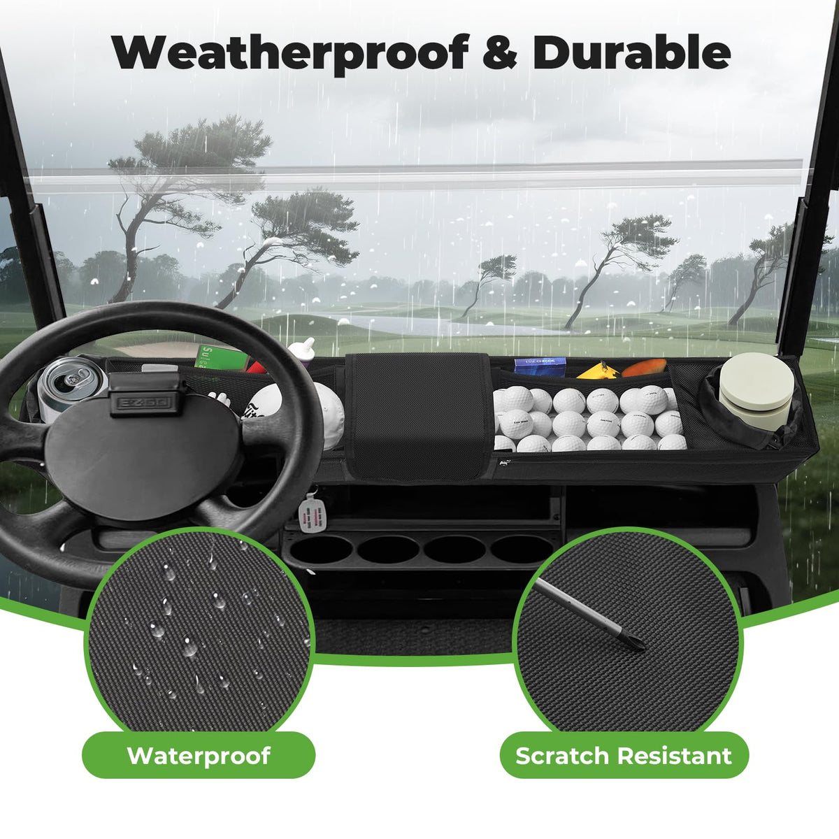 T TGBROS adjustable straps enable tool-free, no-drill installation