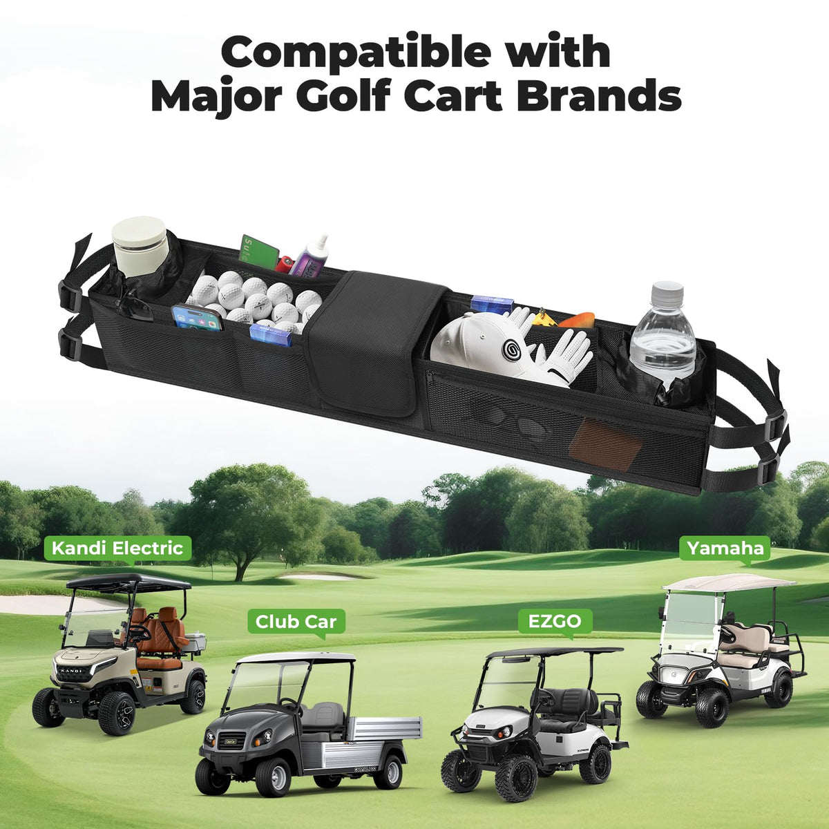 T TGBROS front storage cup holders insulated for beverages on the go