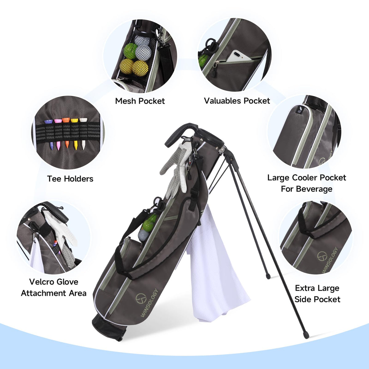 T WINSOLOGY compact design fits easily in carts or trunks