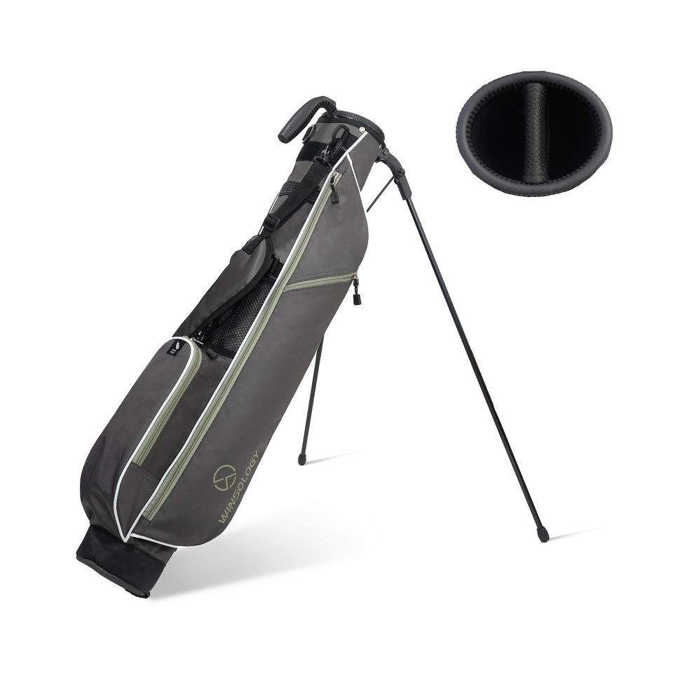 T WINSOLOGY small golf bag with stand for easy carrying