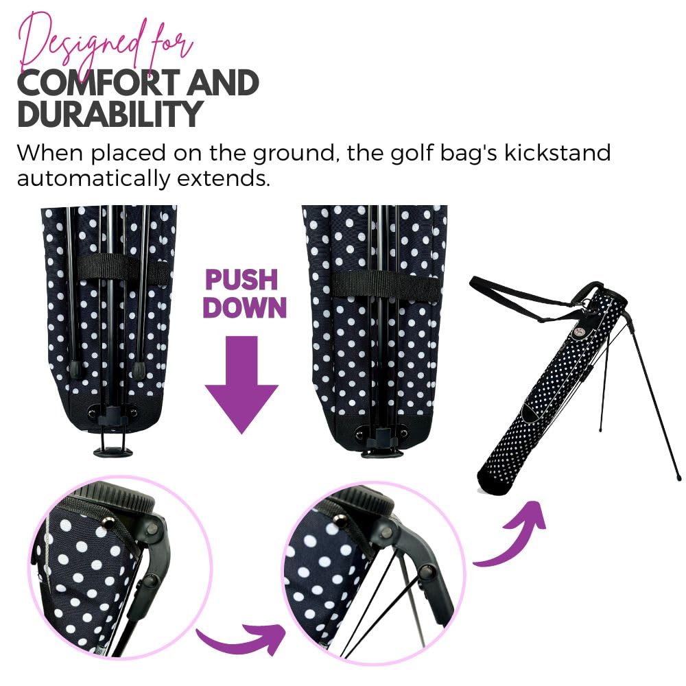 Taboo Fashions Sunday bag 2-club organizer helps tidy clubs