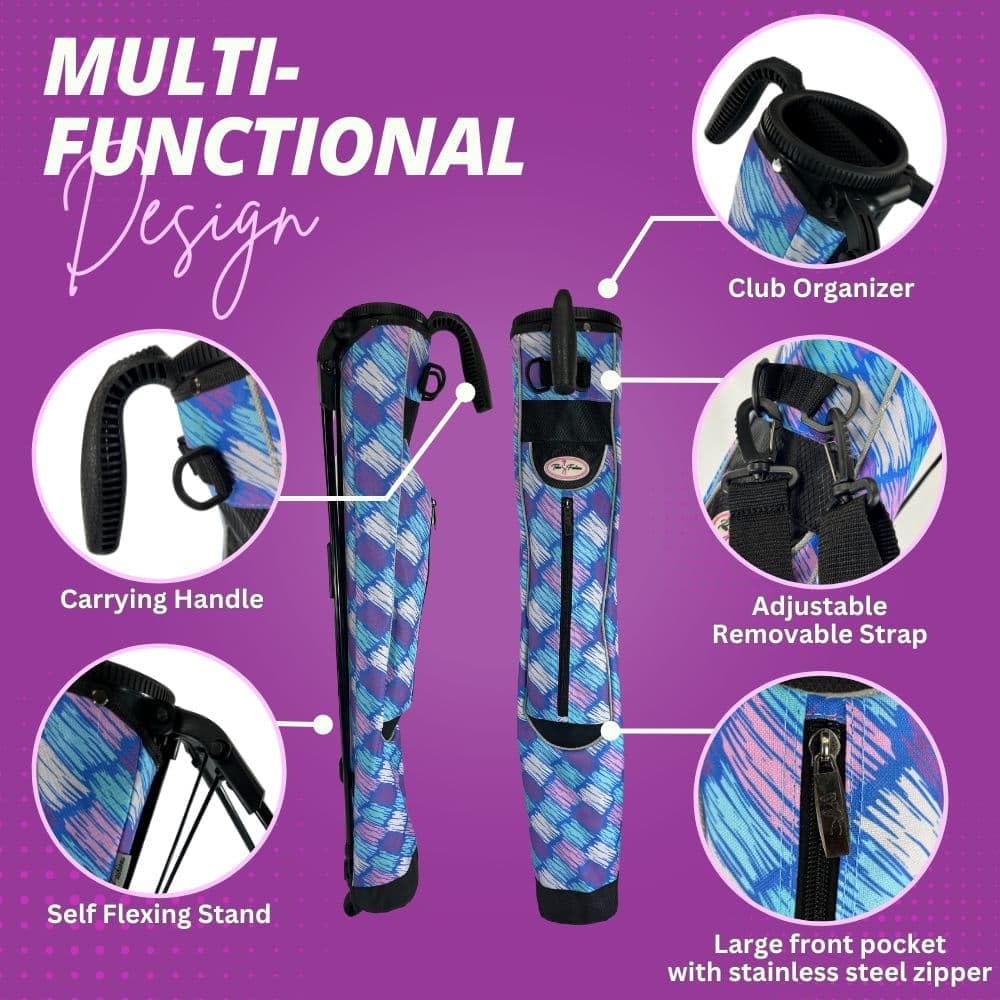 Taboo Fashions Sunday bag front pocket keeps essentials within reach.