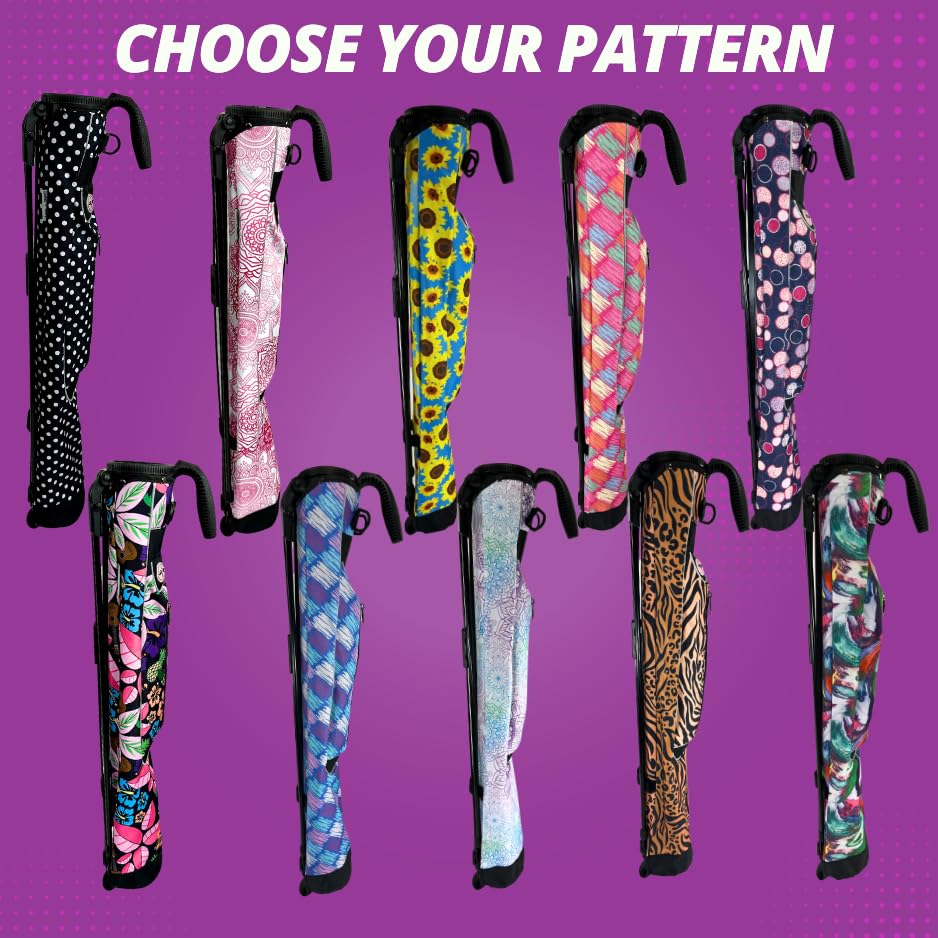 Taboo Fashions Sunday bag water resistant material protects gear on course