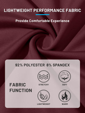 TACVASEN lightweight moisture-wicking fleece pullover, keeps you comfortable outdoors
