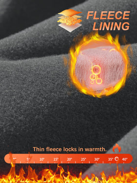TACVASEN stand-up collar sweatshirt maintains warmth with easy on-off for daily use.