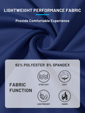 TACVASEN versatile wear suitable for golf, running, and gym sessions