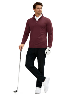 TACVASEN raglan sleeves pullover, enhances mobility for golf and training