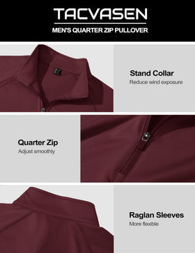 TACVASEN versatile wear pullover for golf workouts and daily activity