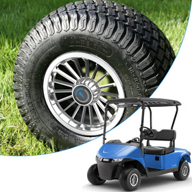 TakeLook 8-inch wheel cover enhances wheel aesthetics with a sleek finish