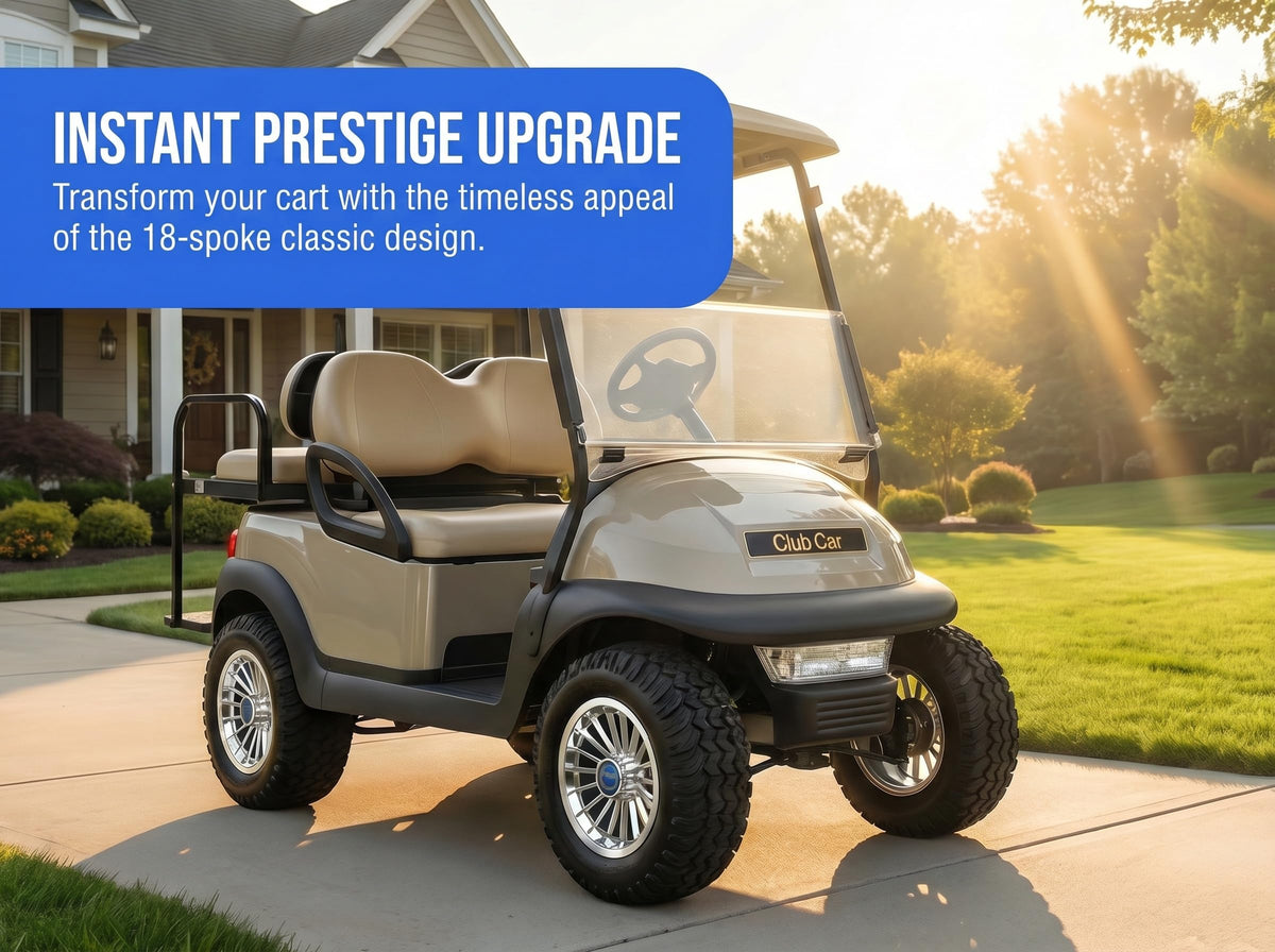 TakeLook four-piece set covers all four wheels for a complete upgrade